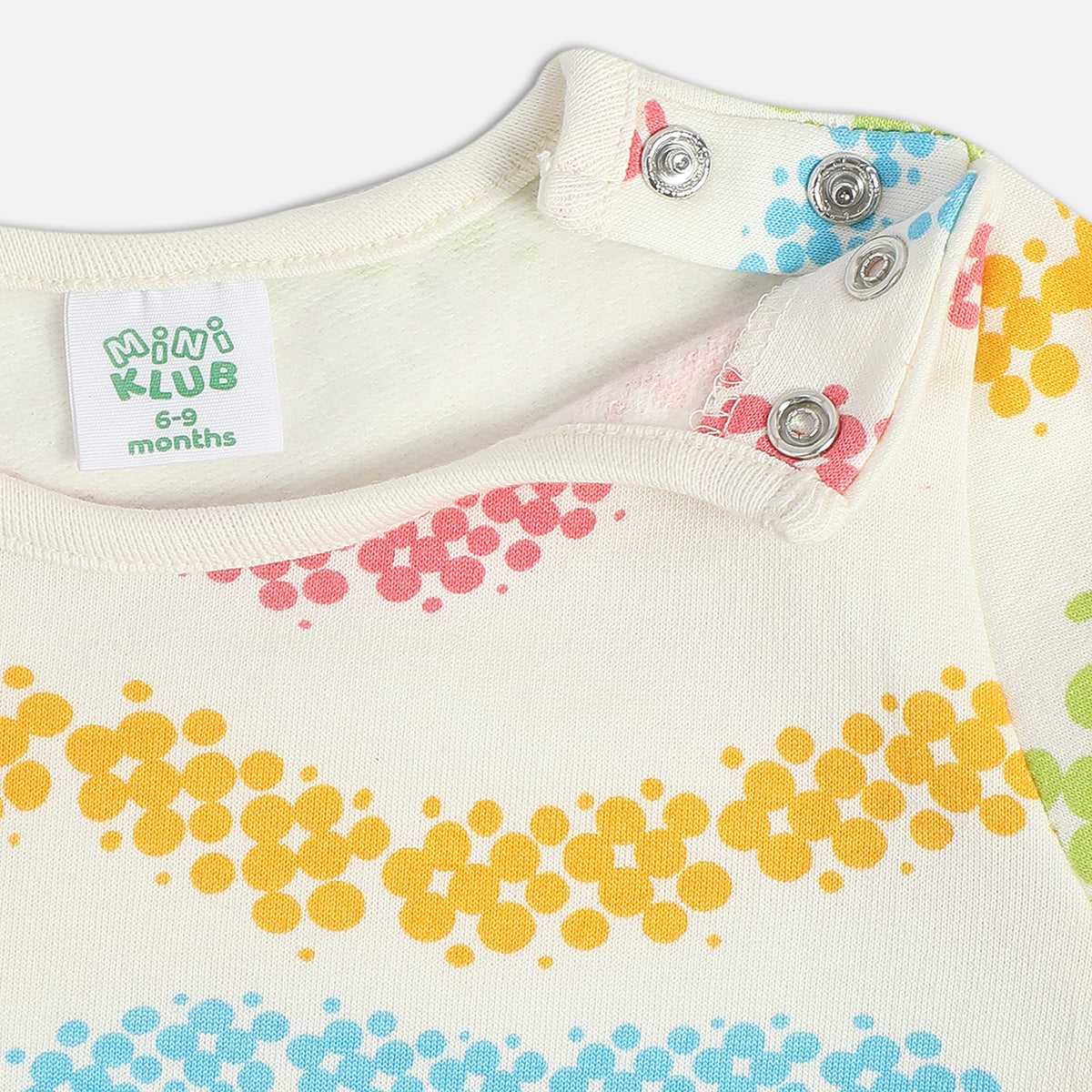 Girls Red And Marshmallow Full Sleeve Sleep Suit (Pack Of 2)