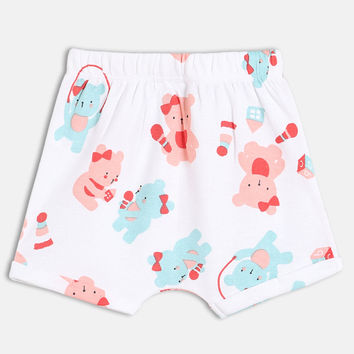 Girls Pack Of 3 Shorts - Multi