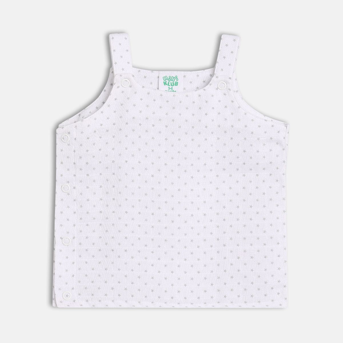 Unisex White   Front Open Vest