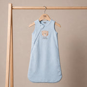 Baby Boys Teddy Bear Embroidered Sleeping Bag, Blue