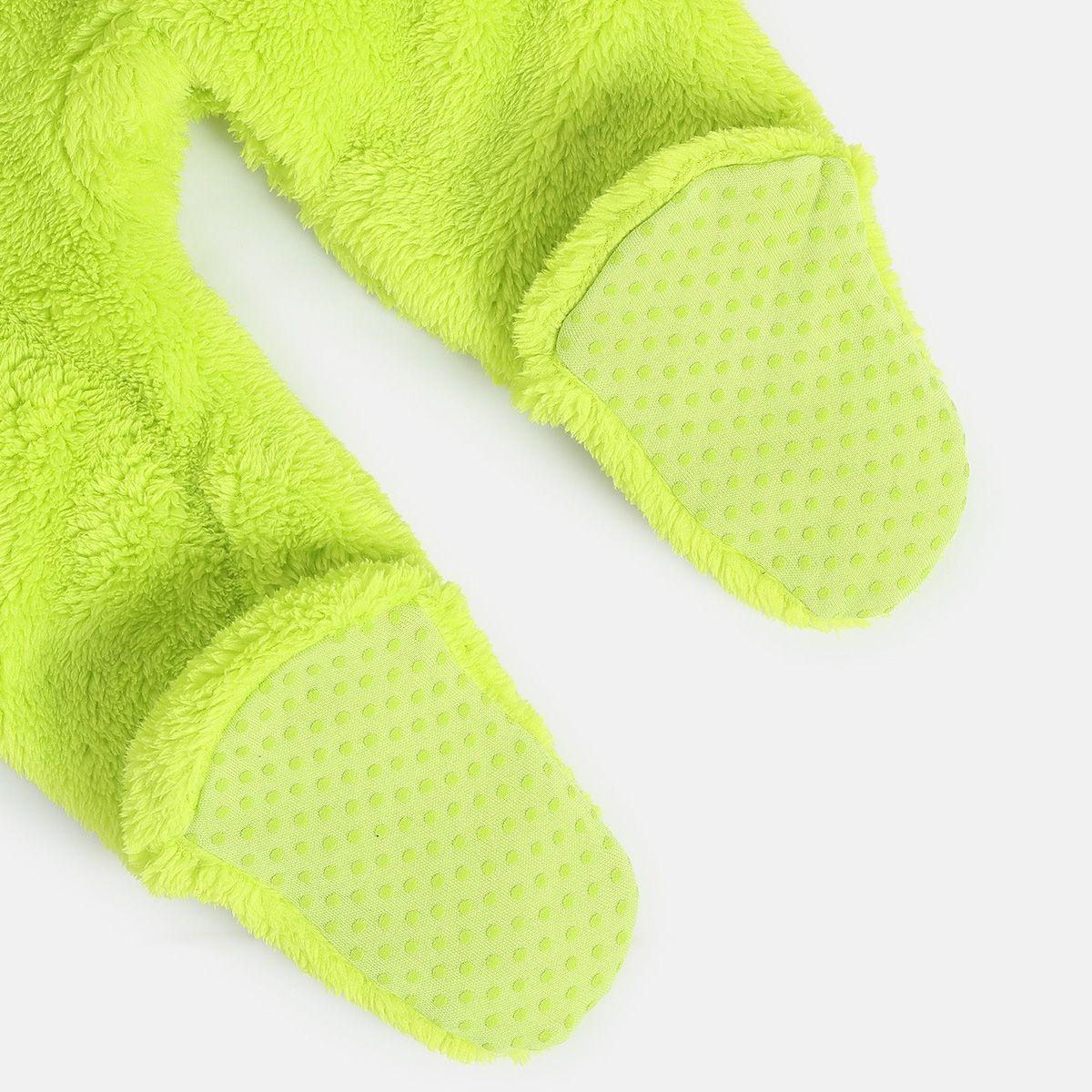 Unisex Green Front Open Sleep Suit