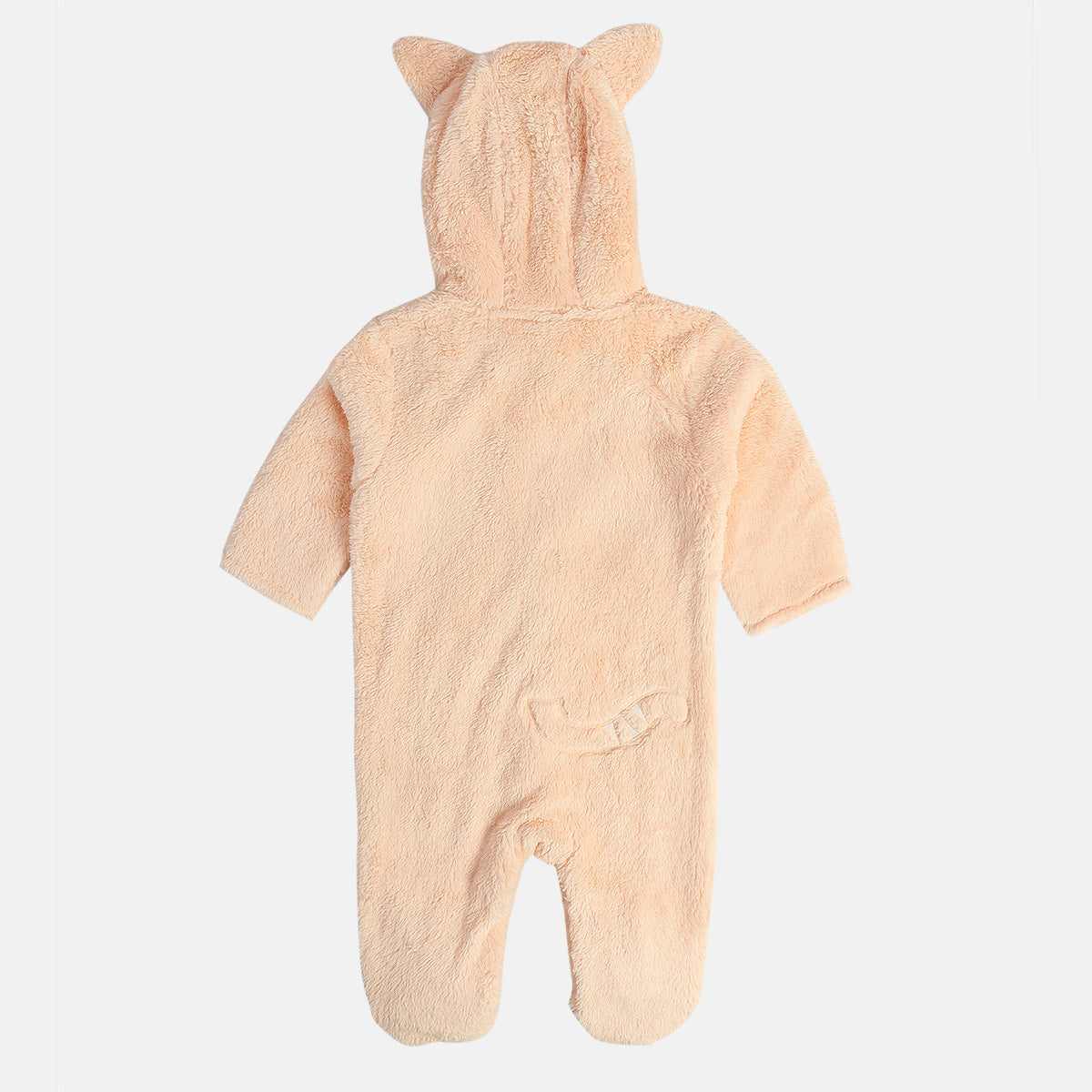 Unisex Peach Front Open Sleep Suit