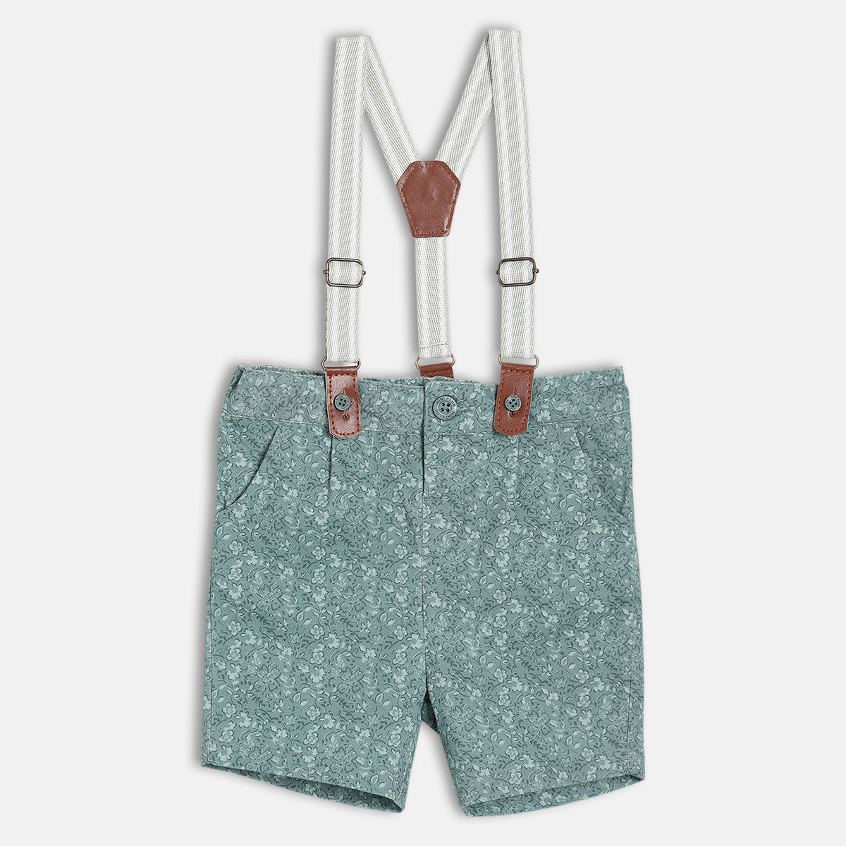 Boys White/Blue Coordinate Set