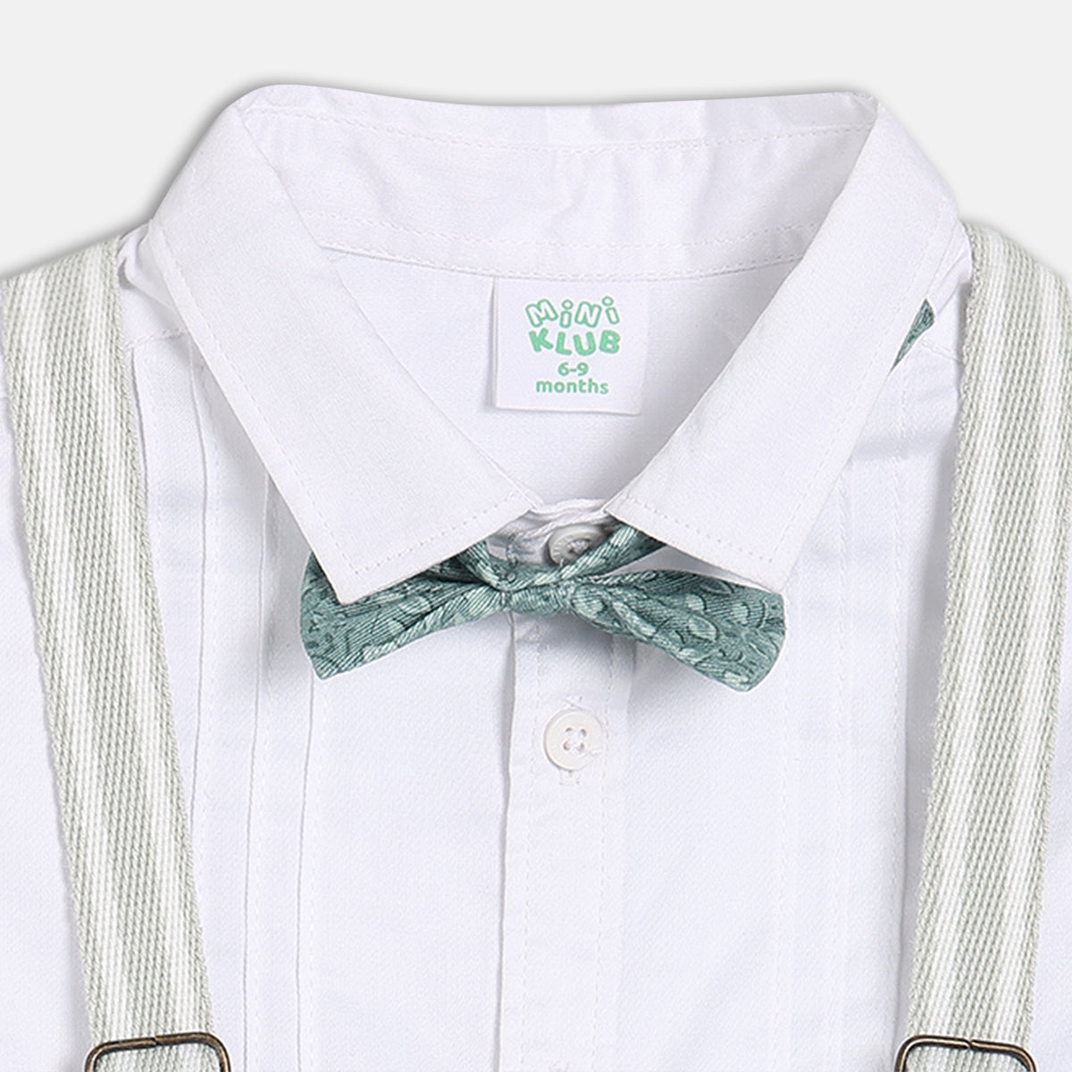 Boys White/Blue Coordinate Set