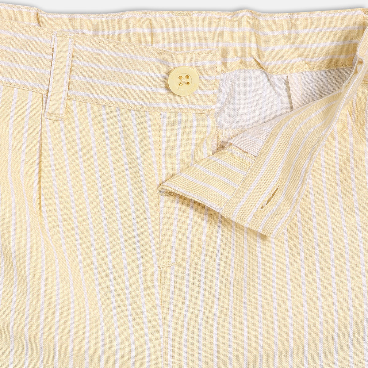 Boys White/Beige Coordinate Set