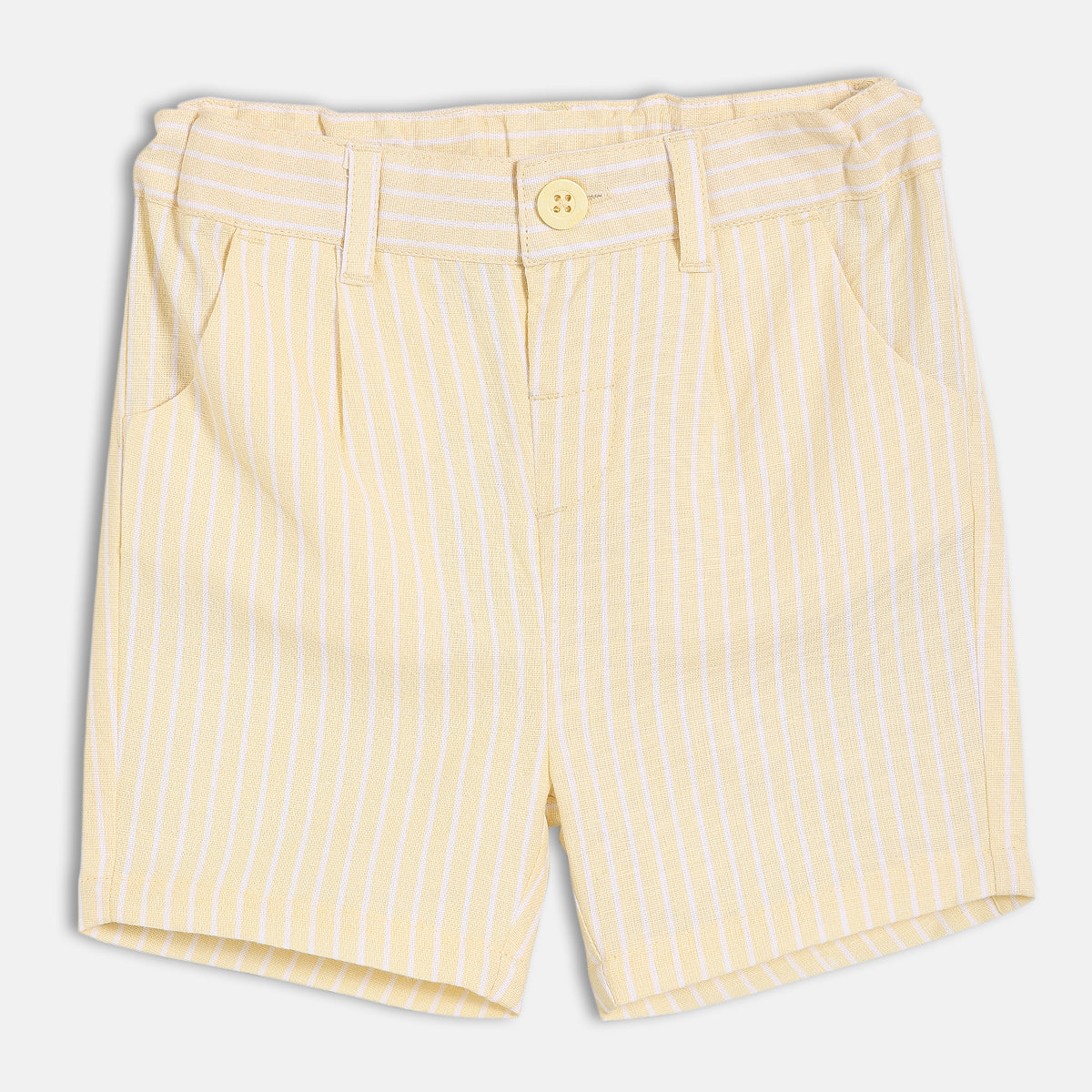 Boys White/Beige Coordinate Set