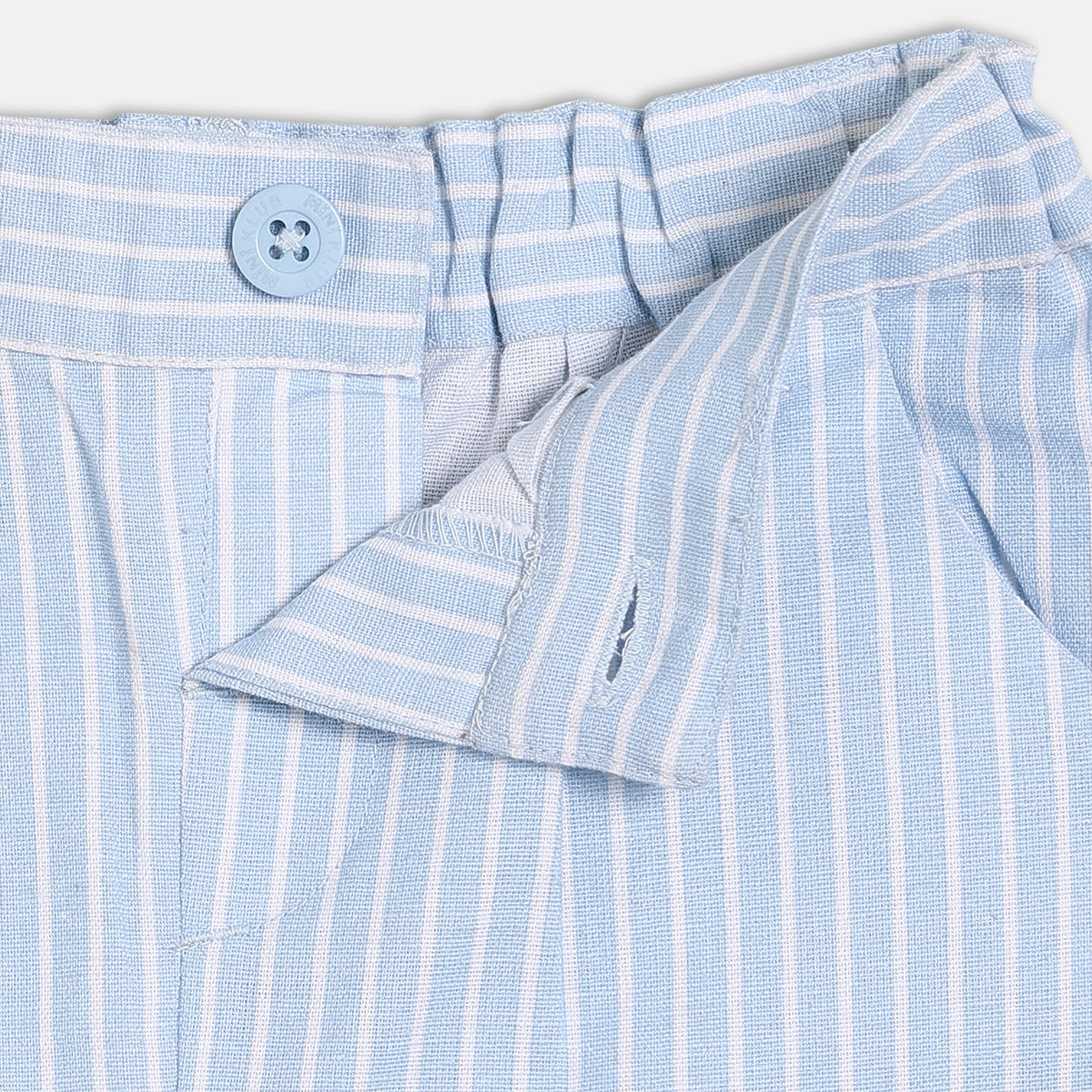 Boys White/Blue Coordinate Set