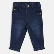 Boys Dark Wash Denim Pant