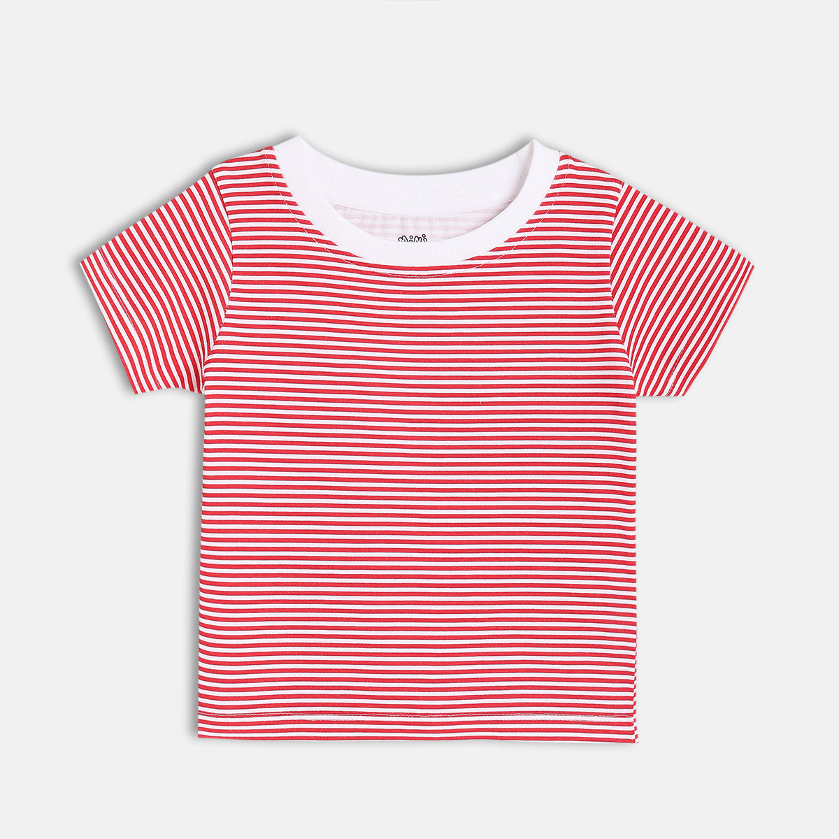 Boys Red/Multi Short Sleeve Dungaree Set