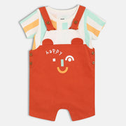 Boys Multi Dungaree Set