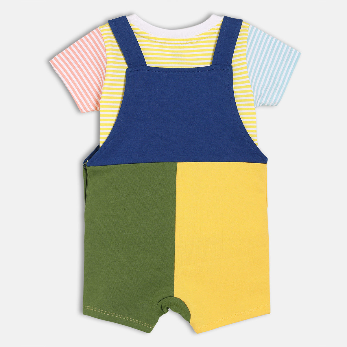 Boys Multi Dungaree Set