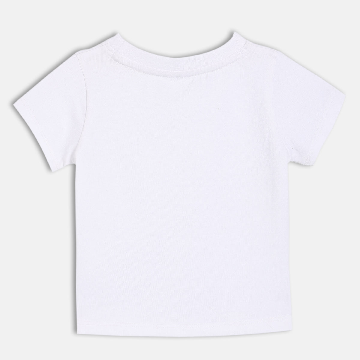 Boys White Dungaree Set