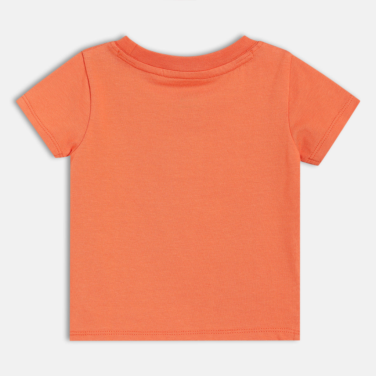 Boys Orange/Blue Dungaree Set