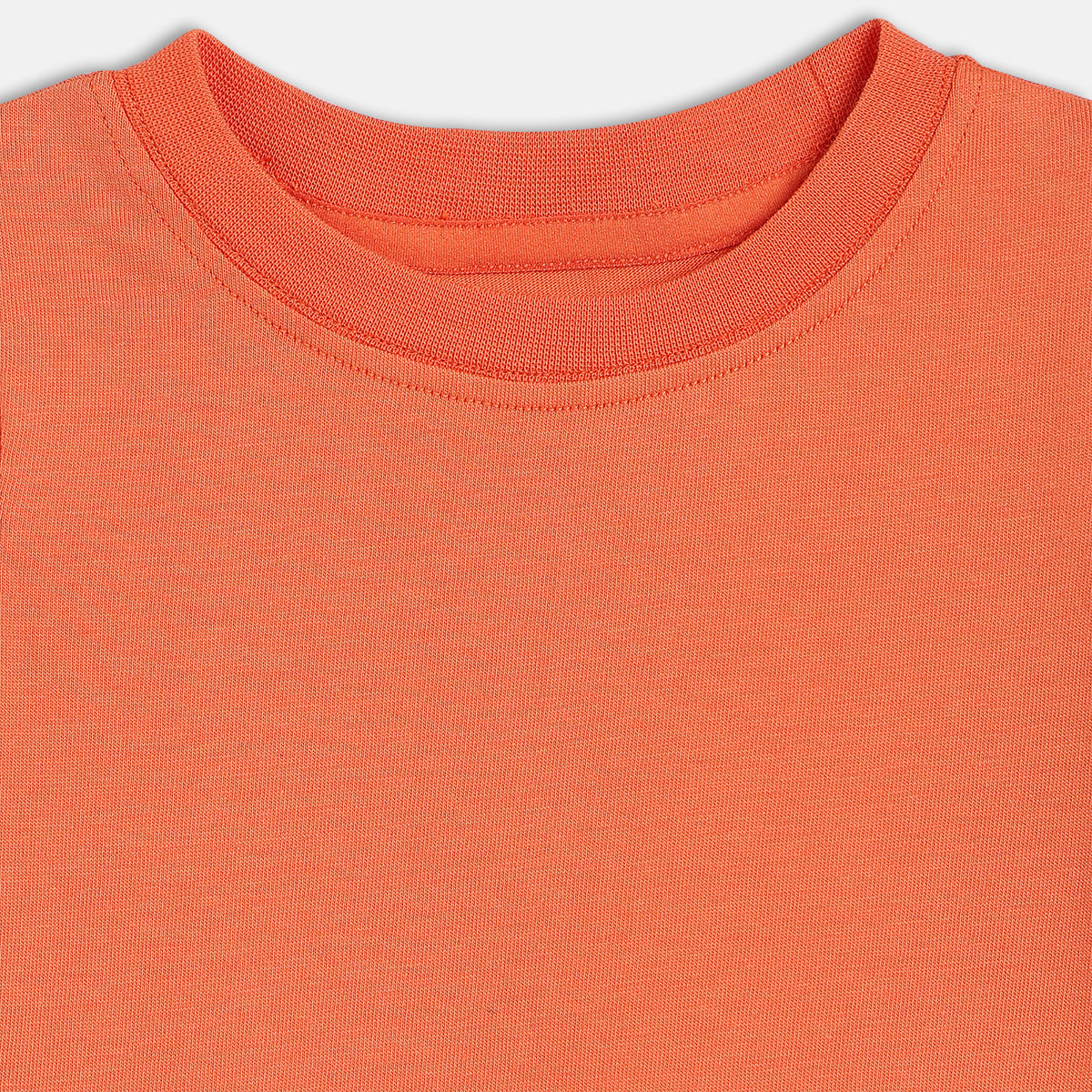 Boys Orange/Blue Dungaree Set