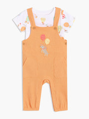 Boys Multi Dungaree Set