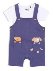 Boys Multi Dungaree Set