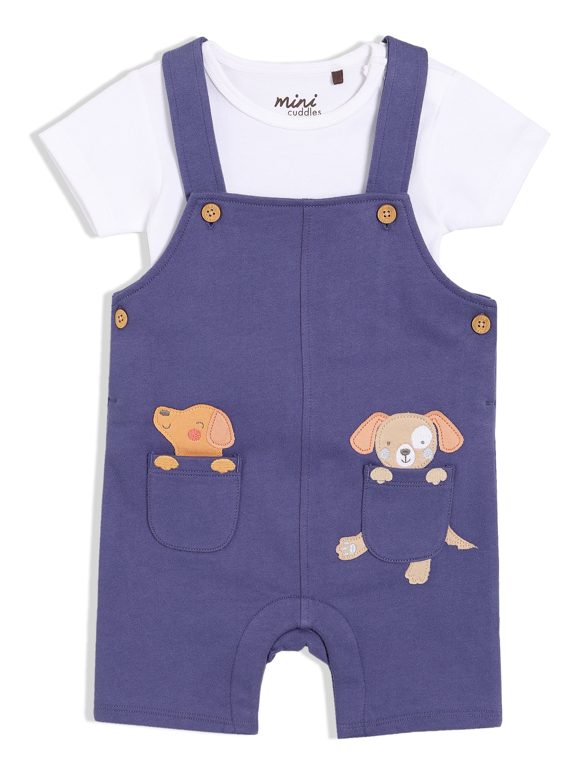 Boys Multi Dungaree Set
