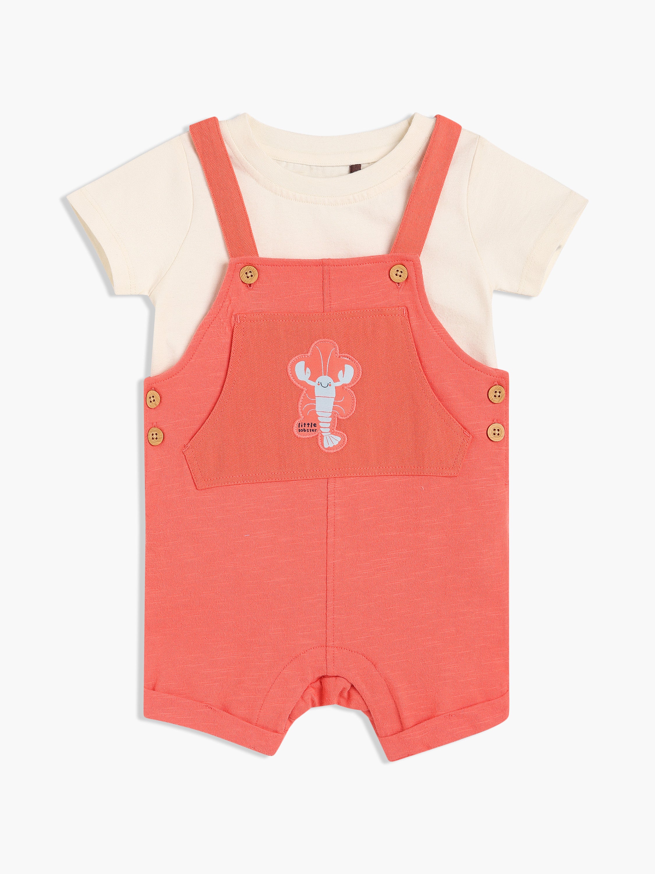 Boys Multi Dungaree Set