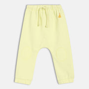 Boys Lime Knit Bottom