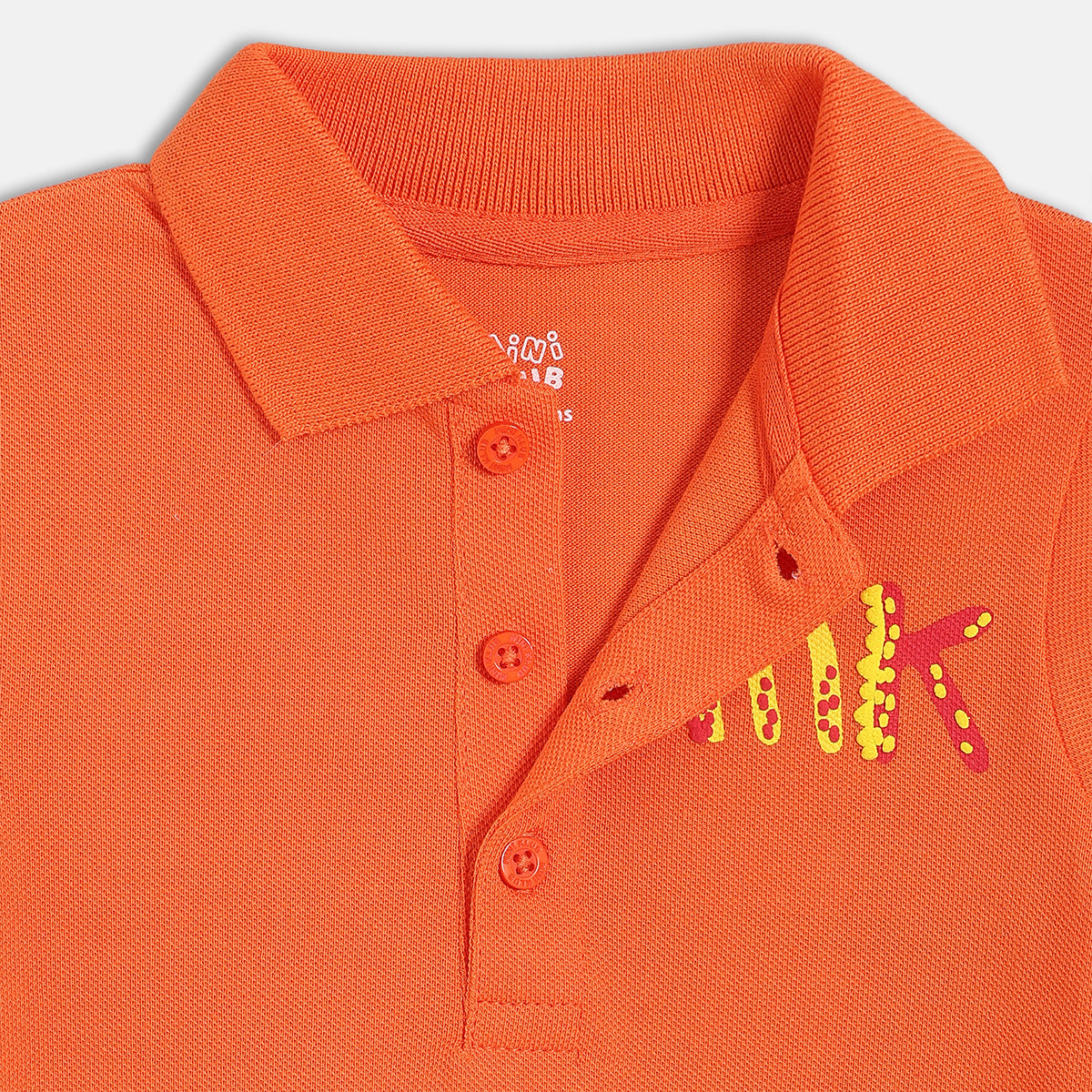 Boys Orange Polo
