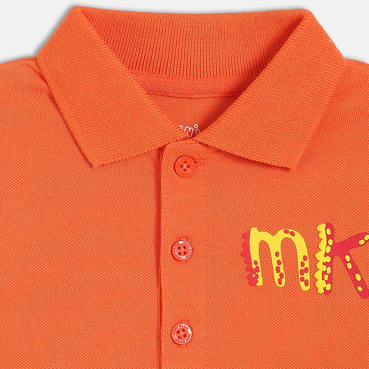 Boys Orange Polo