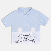 Boys Blue/White Shirt