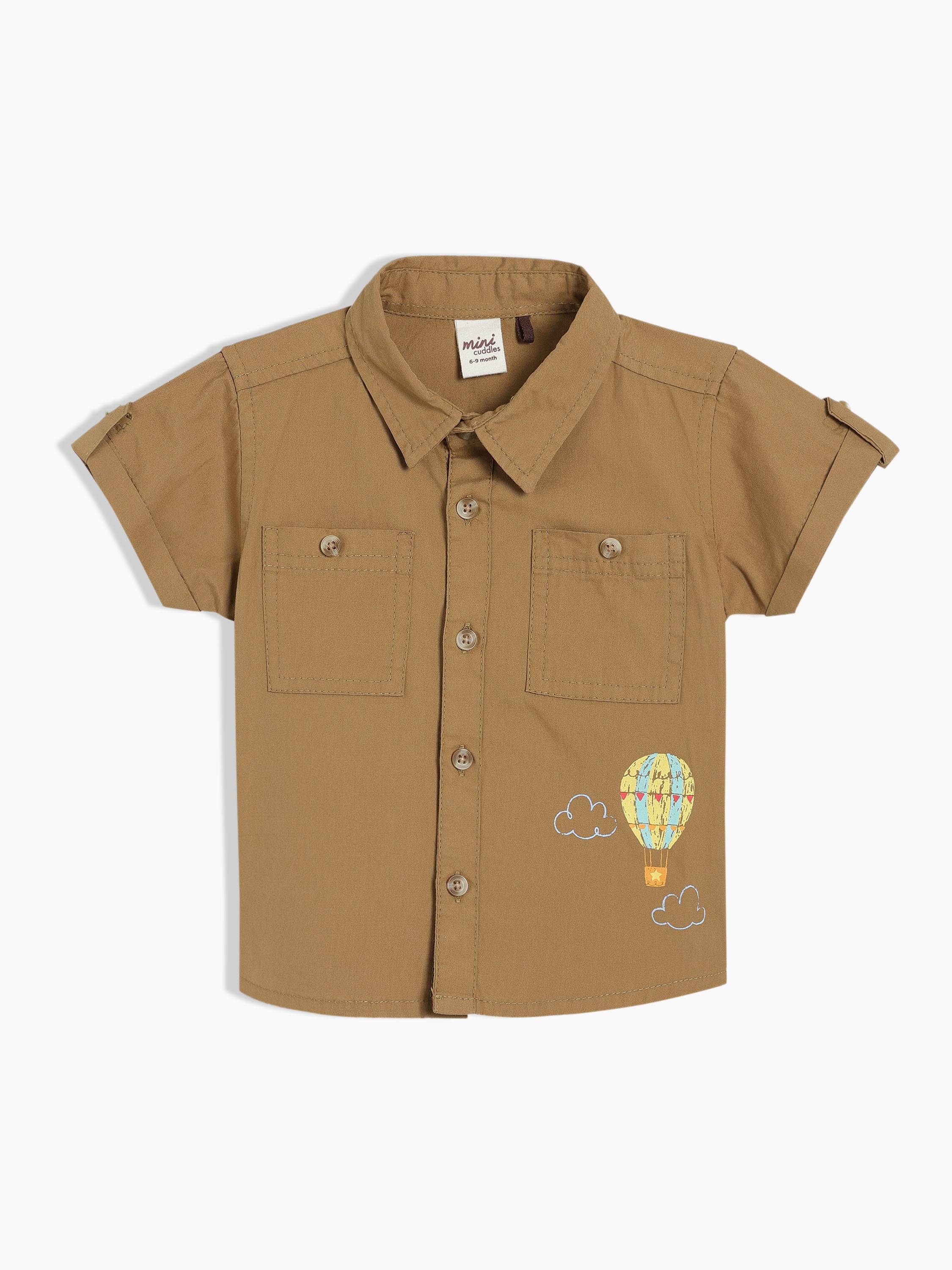 Boys Brown Shirt