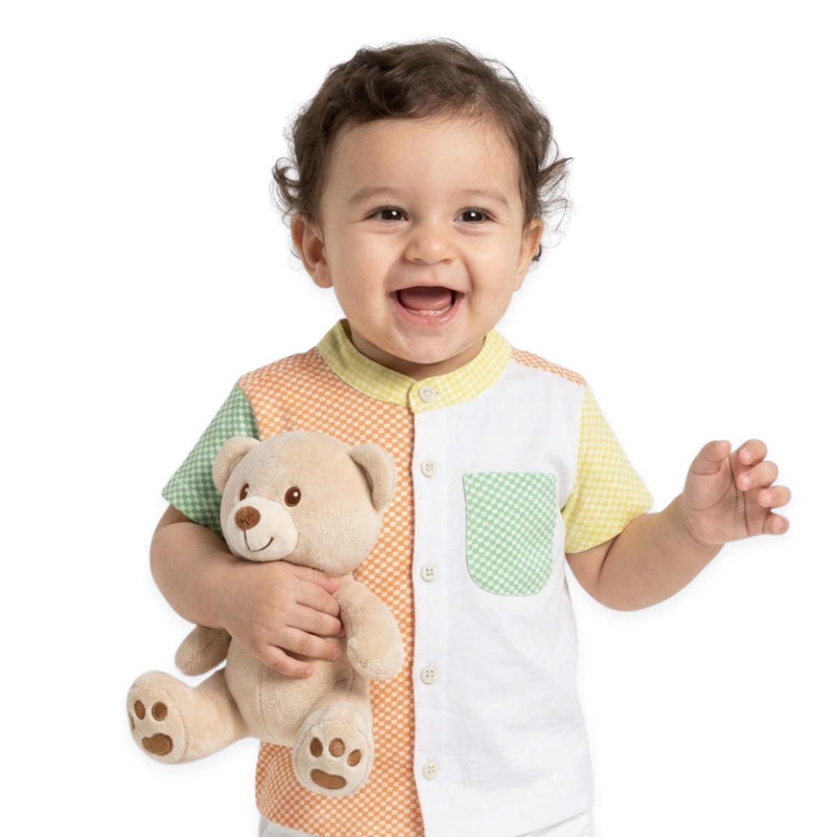 Boys Multi Collar Short Sleeve Shirt