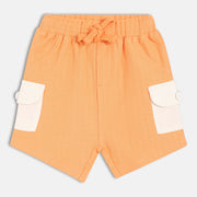 Boys Orange Shorts