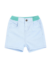 Baby Boys Solid Shorts – Light Blue