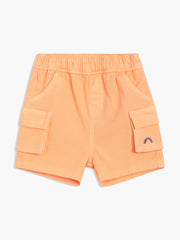 Boys Orange Shorts