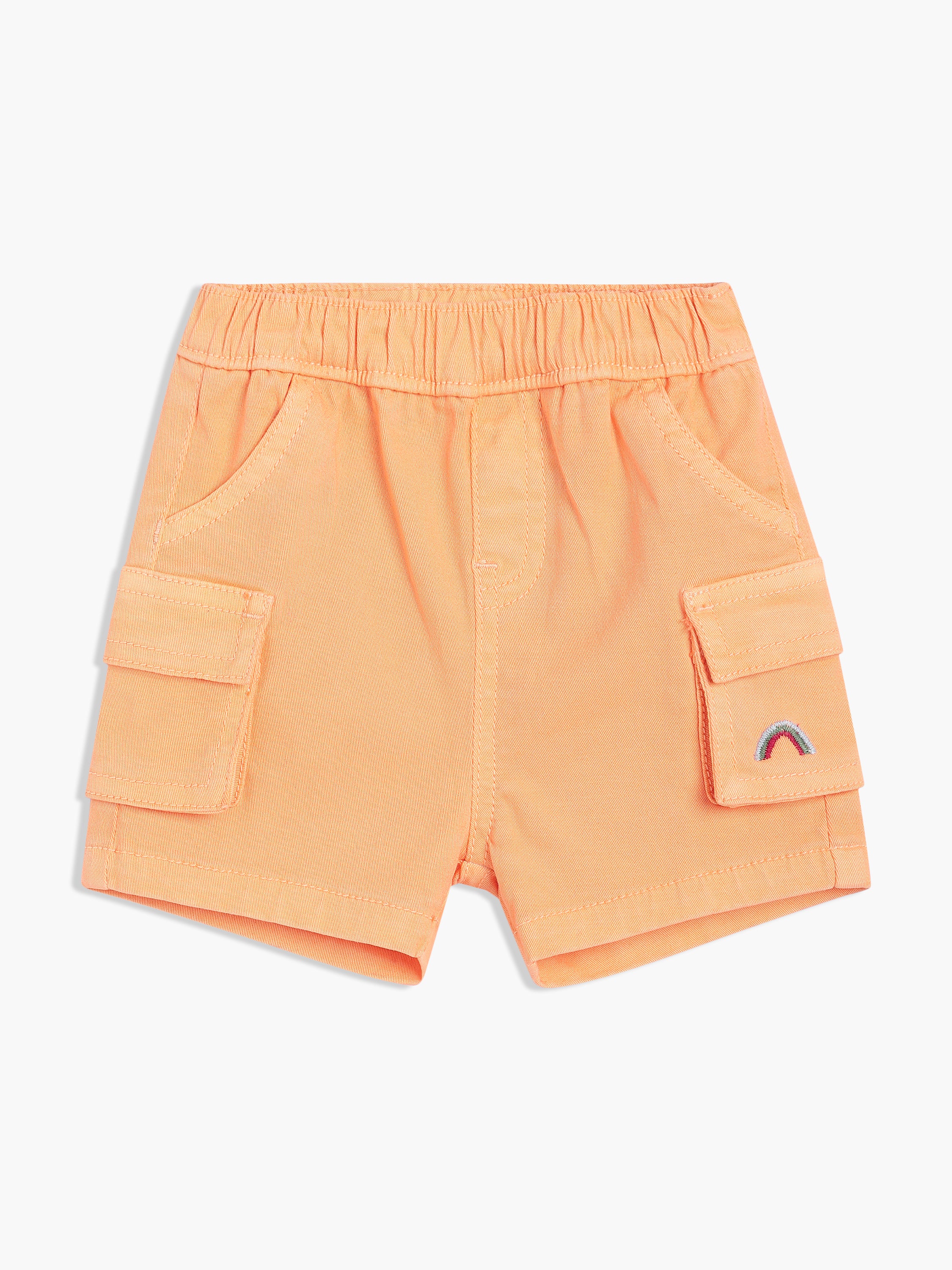 Boys Orange Shorts