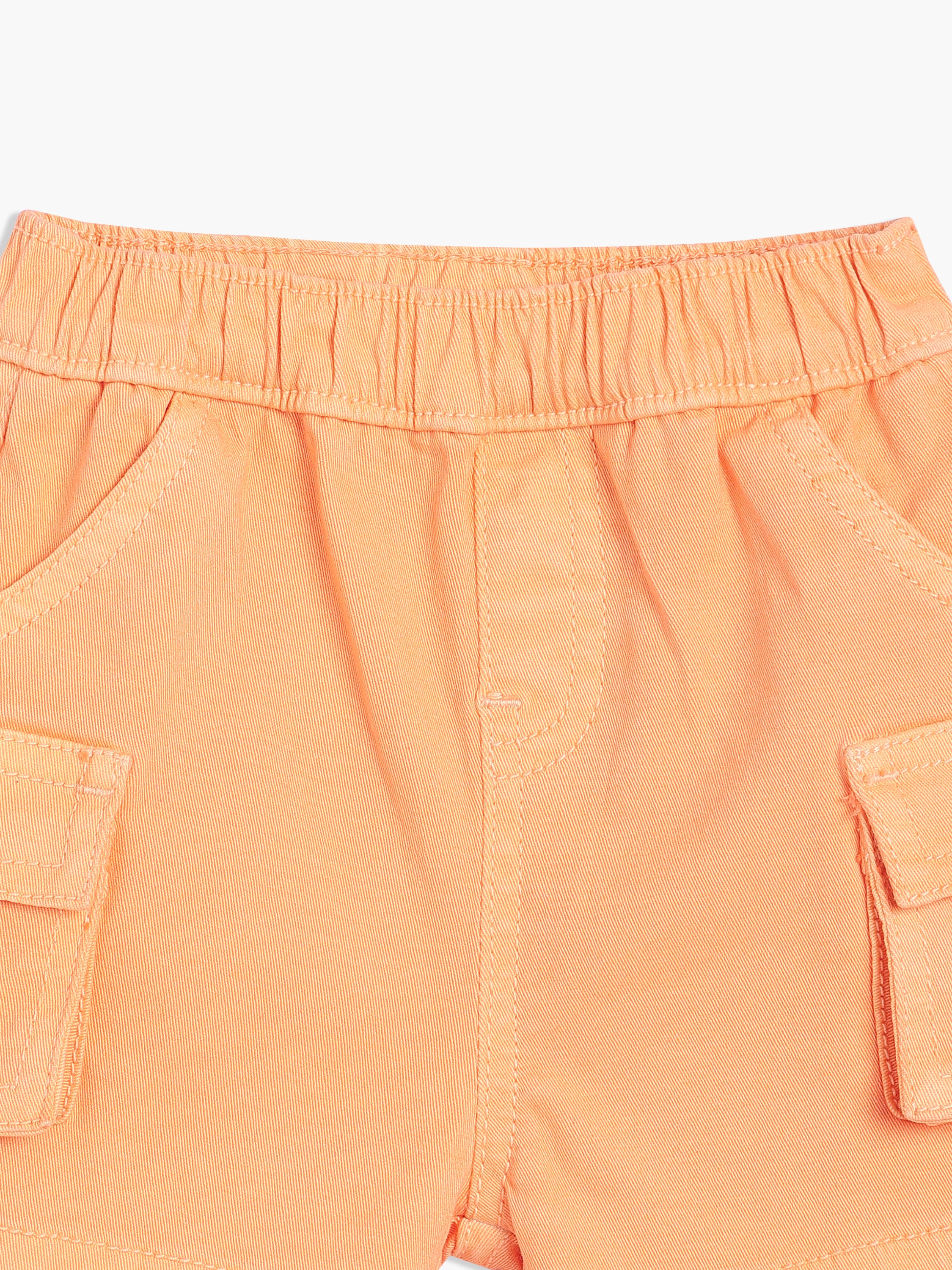 Boys Orange Shorts