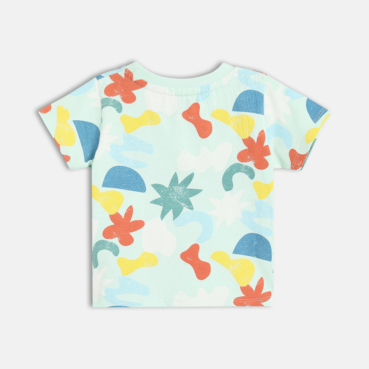 Boys Blue Collar Top And Bottom