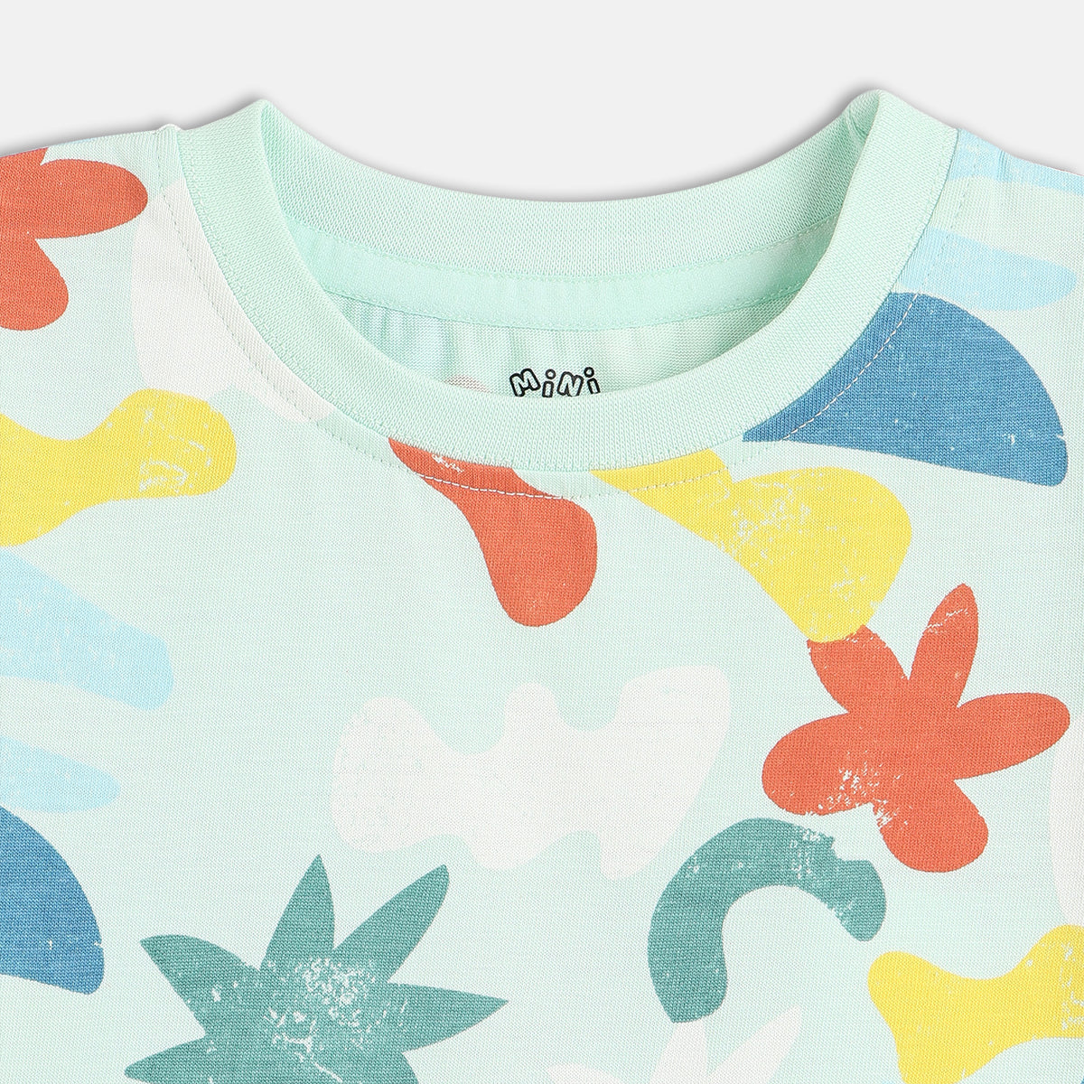 Boys Blue Collar Top And Bottom