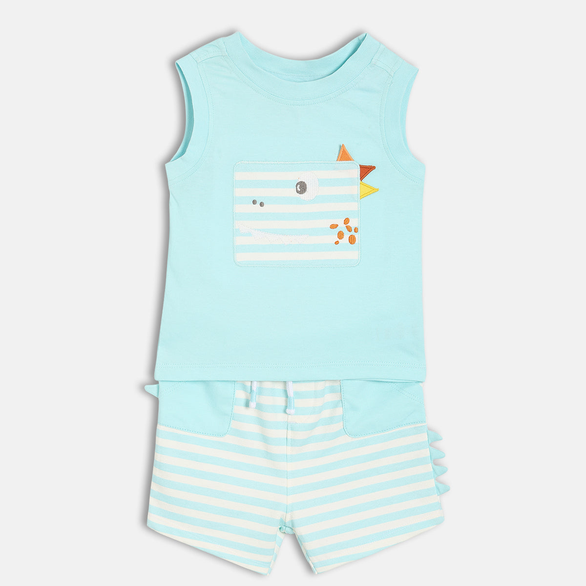 Boys Blue Top And Bottom