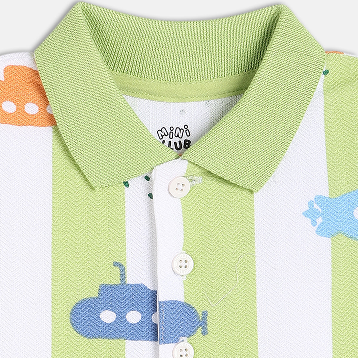 Boys Multi Short Sleeve Top And Bottom
