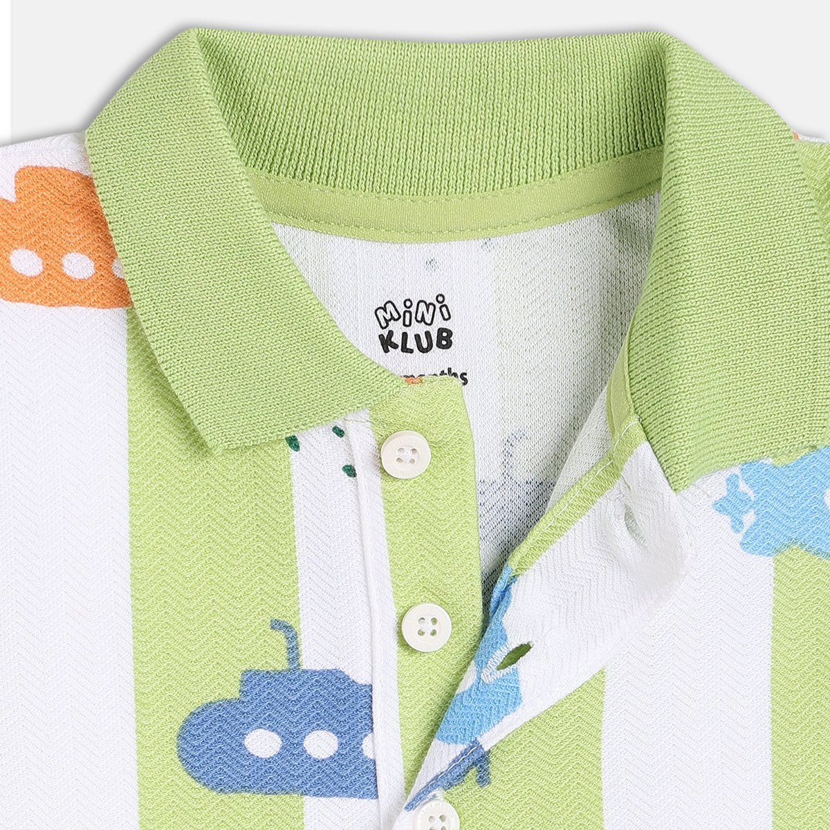 Boys Multi Short Sleeve Top And Bottom