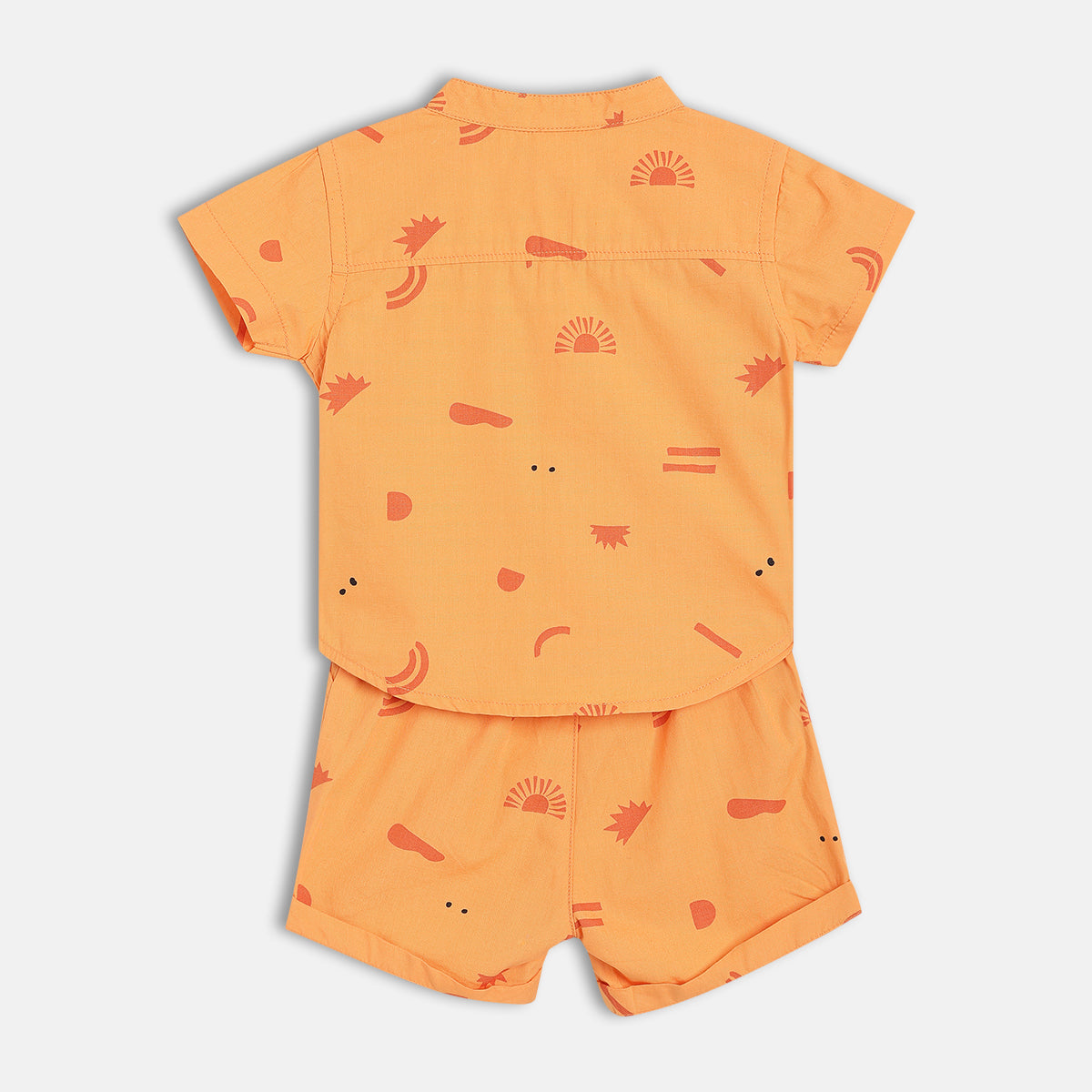 Boys Orange Top And Bottom