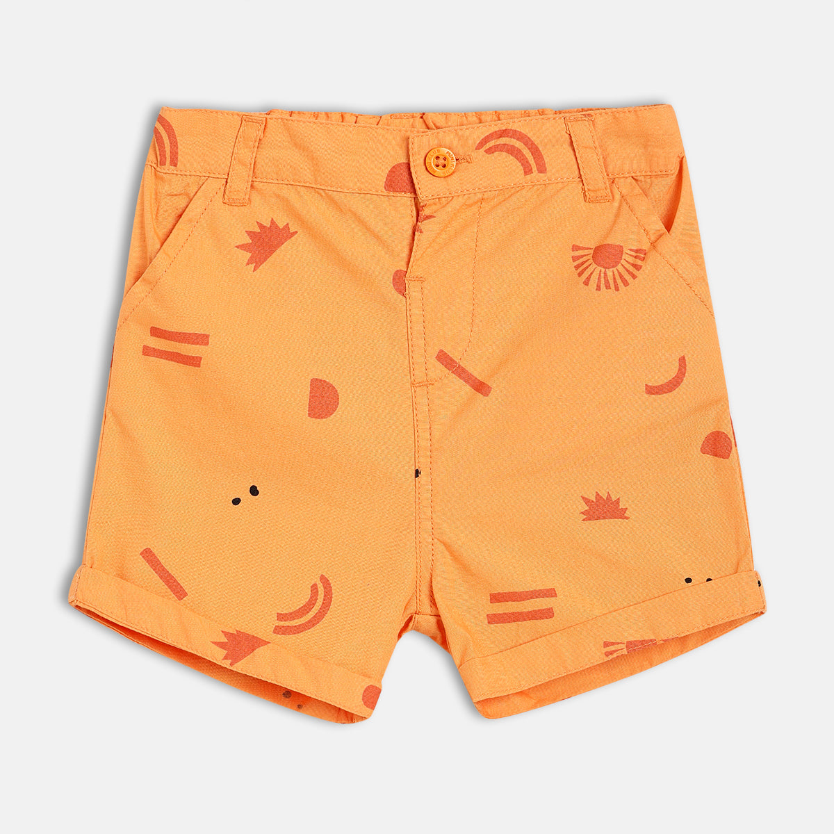 Boys Orange Top And Bottom