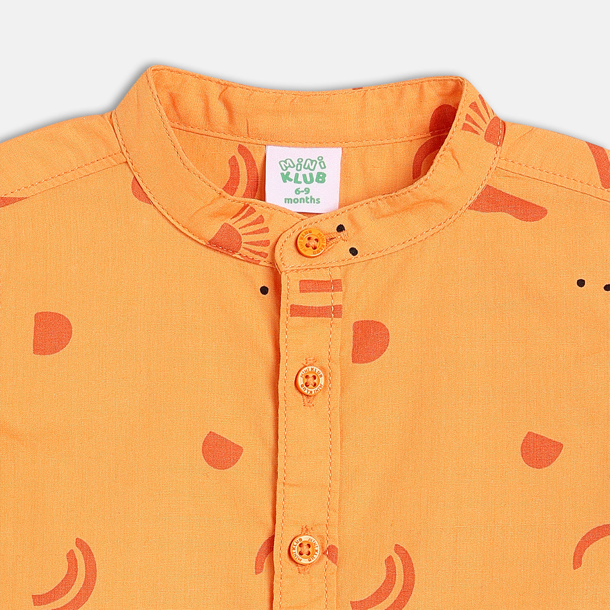 Boys Orange Top And Bottom