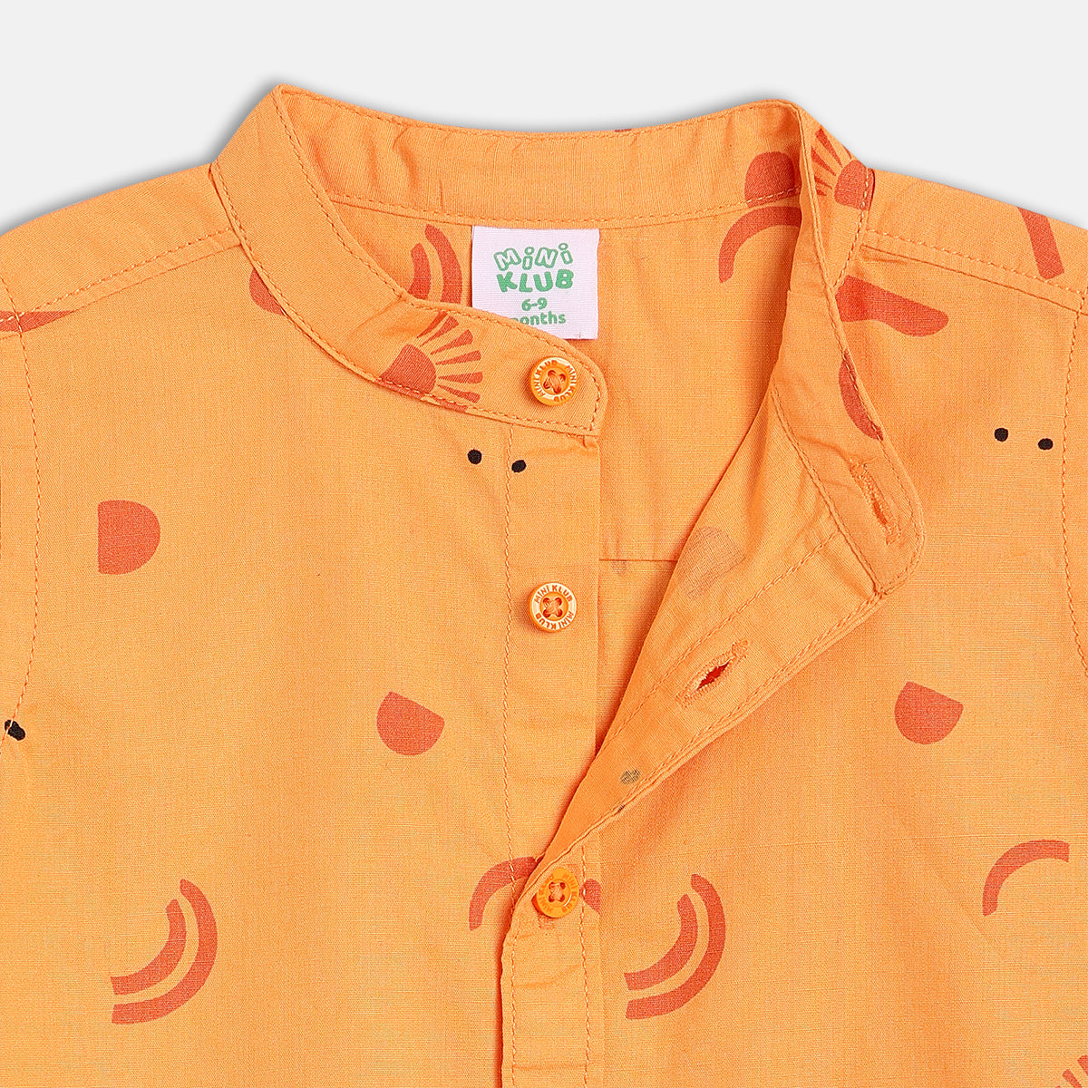 Boys Orange Top And Bottom