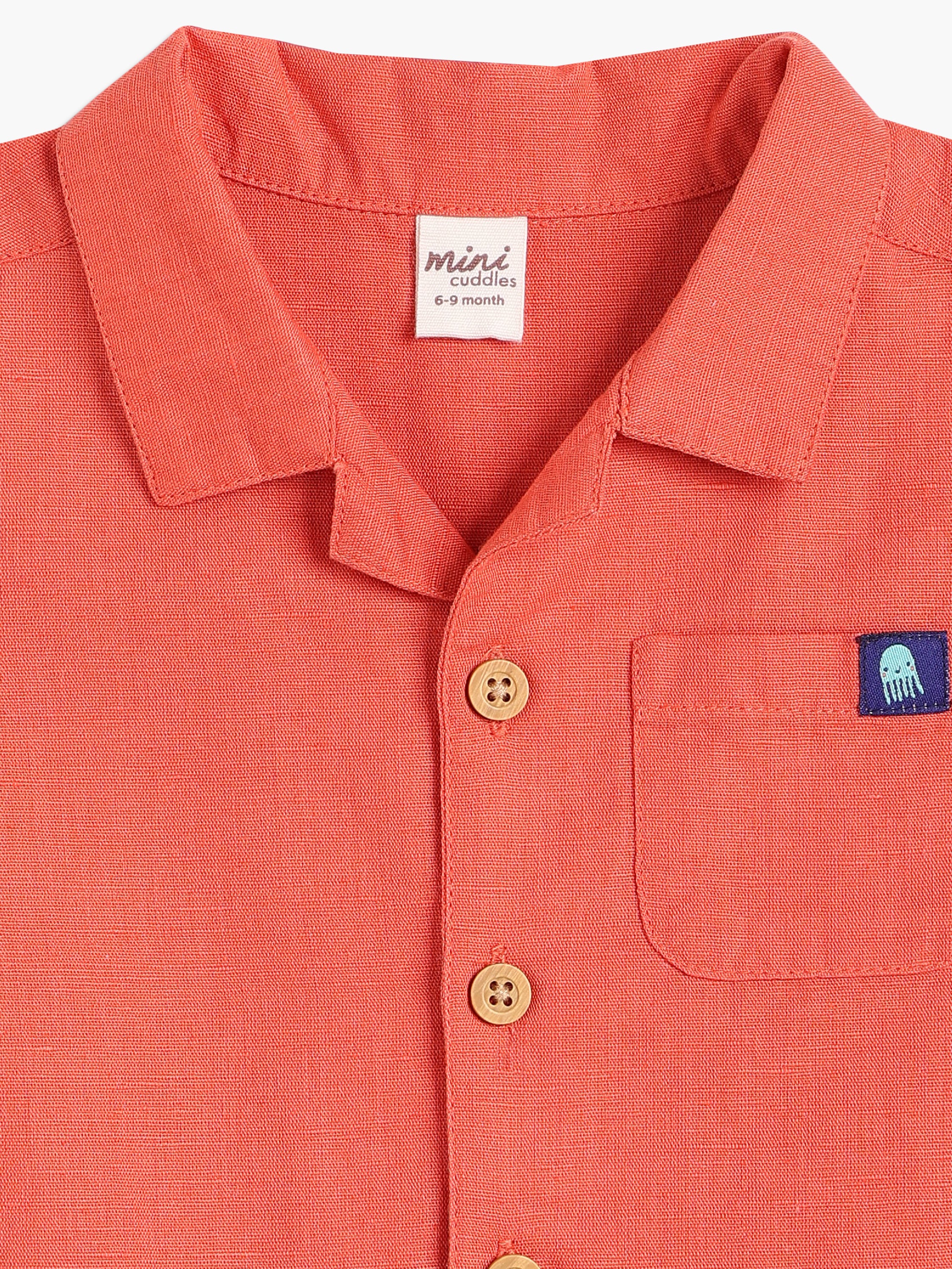 Boys Red Top And Bottom