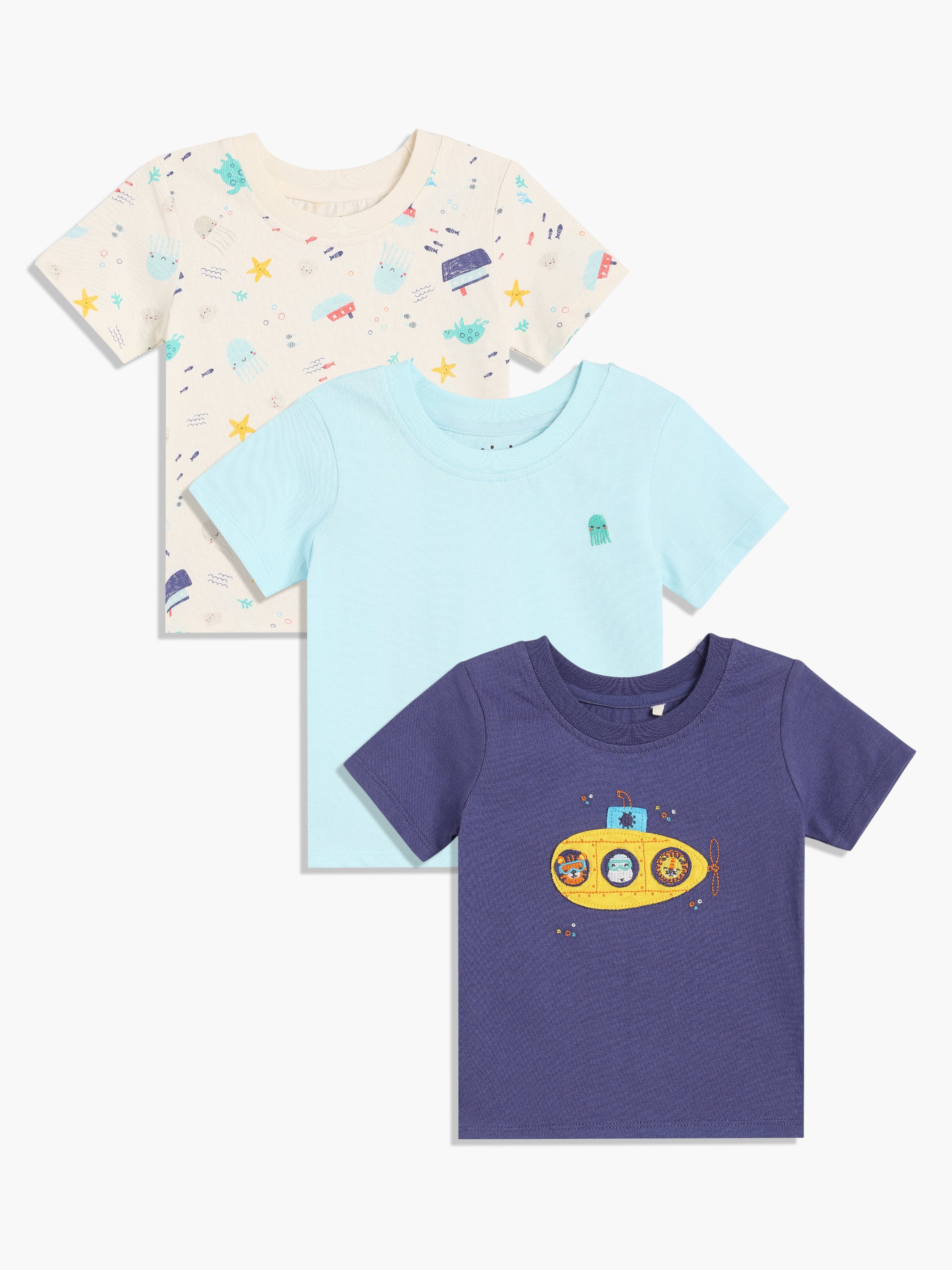 Boys 3 Pack T-Shirt