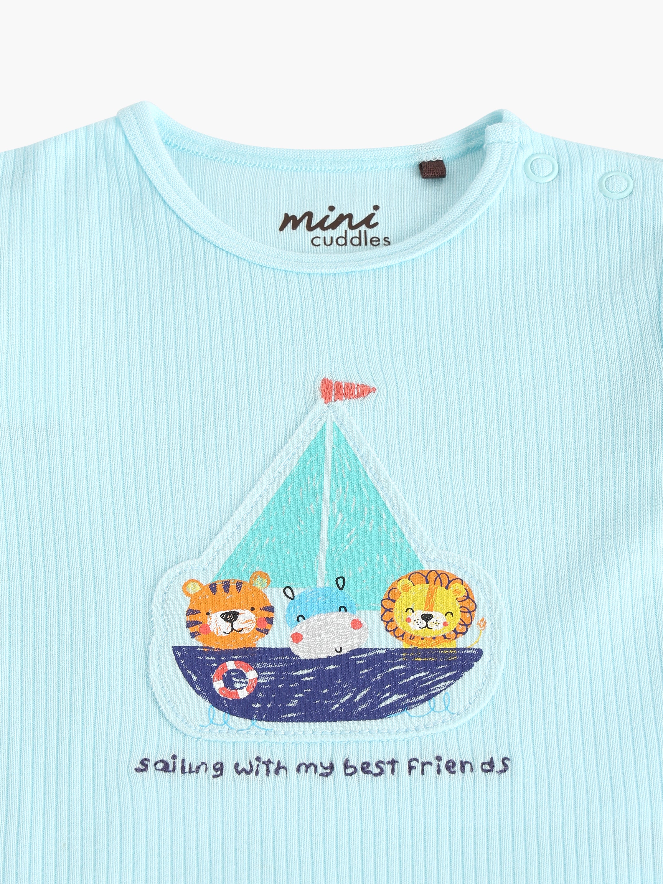 Boys 2 Pack Top And Bottom