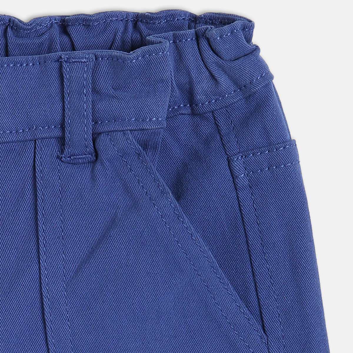 Boys Dark Wash Woven Pant