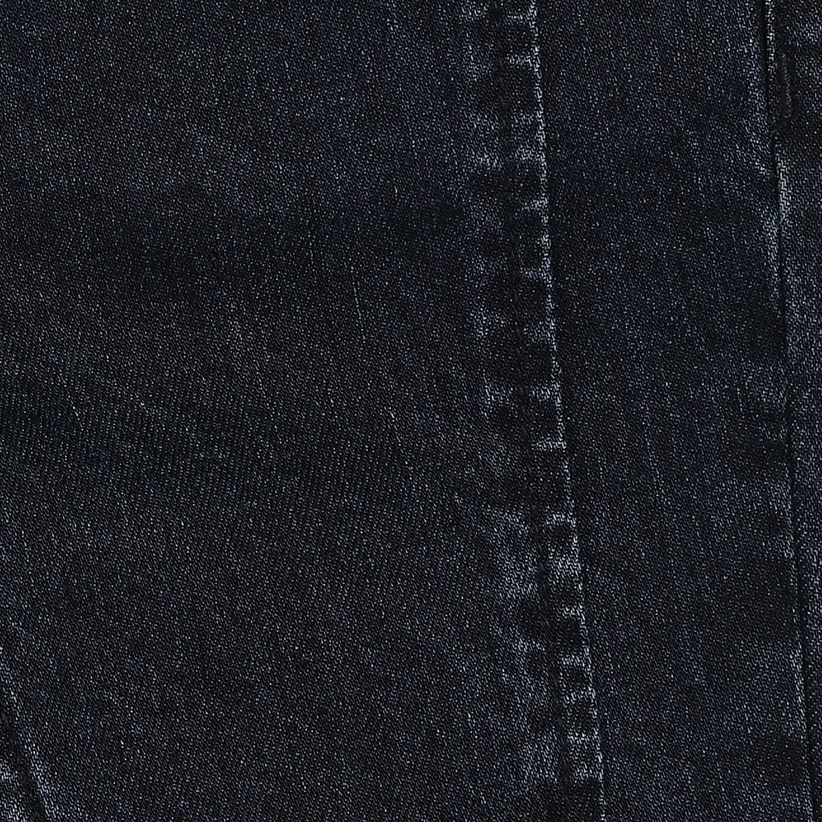 Girls Dark Wash Adjustable Waistband Full Length Denim Pant