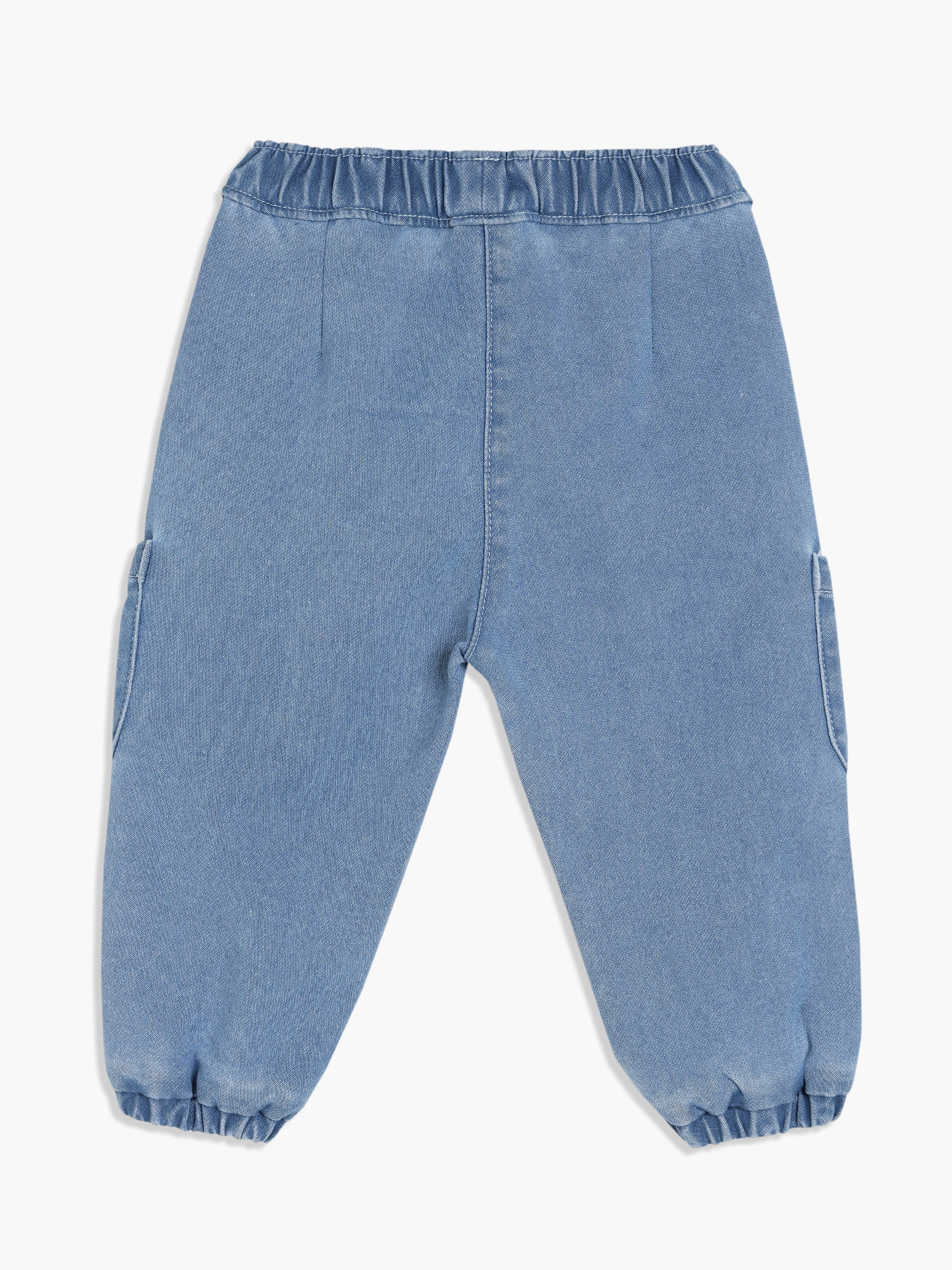 Girls Single Denim Pant