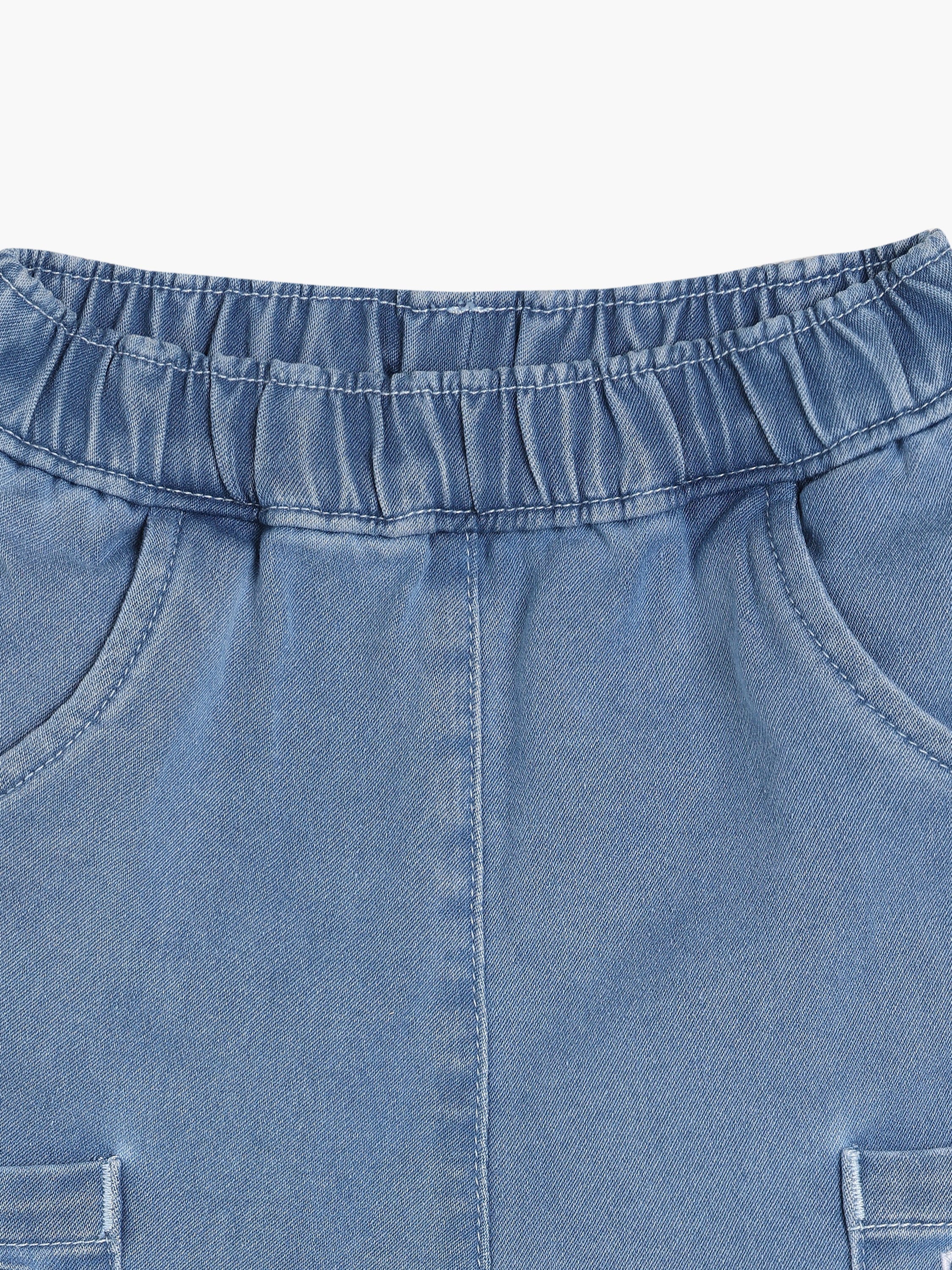 Girls Single Denim Pant