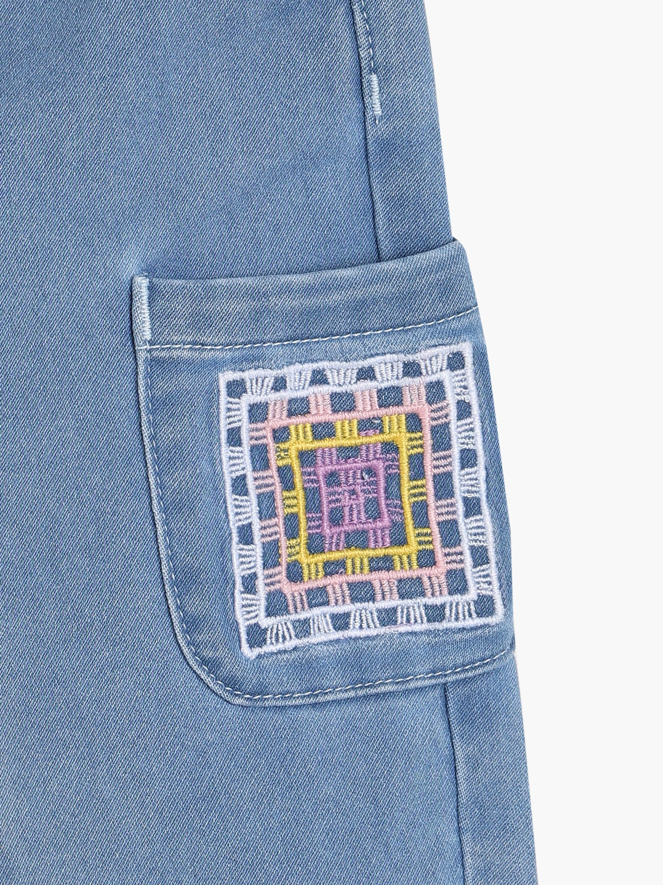 Girls Single Denim Pant